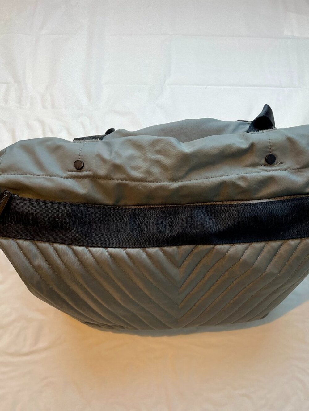 Steve Madden Weekender Bag Gray/Black